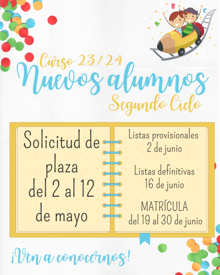 Admisión Segundo Ciclo 23/24